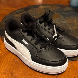 Puma Classic Black and White Sneakers